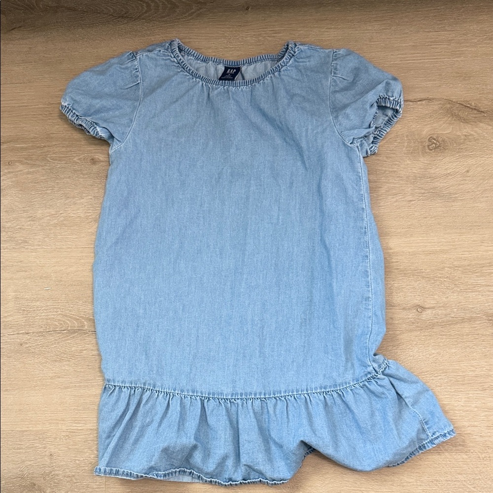 Gap Light Blue Denim Dress
